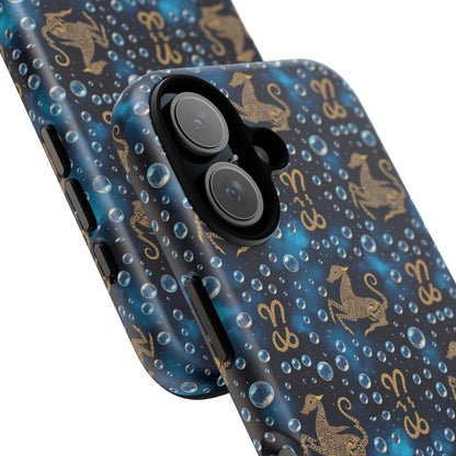 Tough Cases, Capricorn, Zodiac, Bubble Pattern
