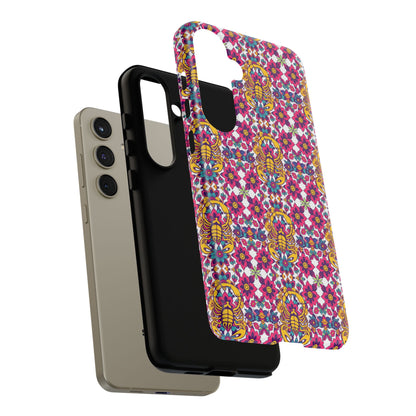 Tough Cases, Scorpio, Zodiac v2, Flower Pattern