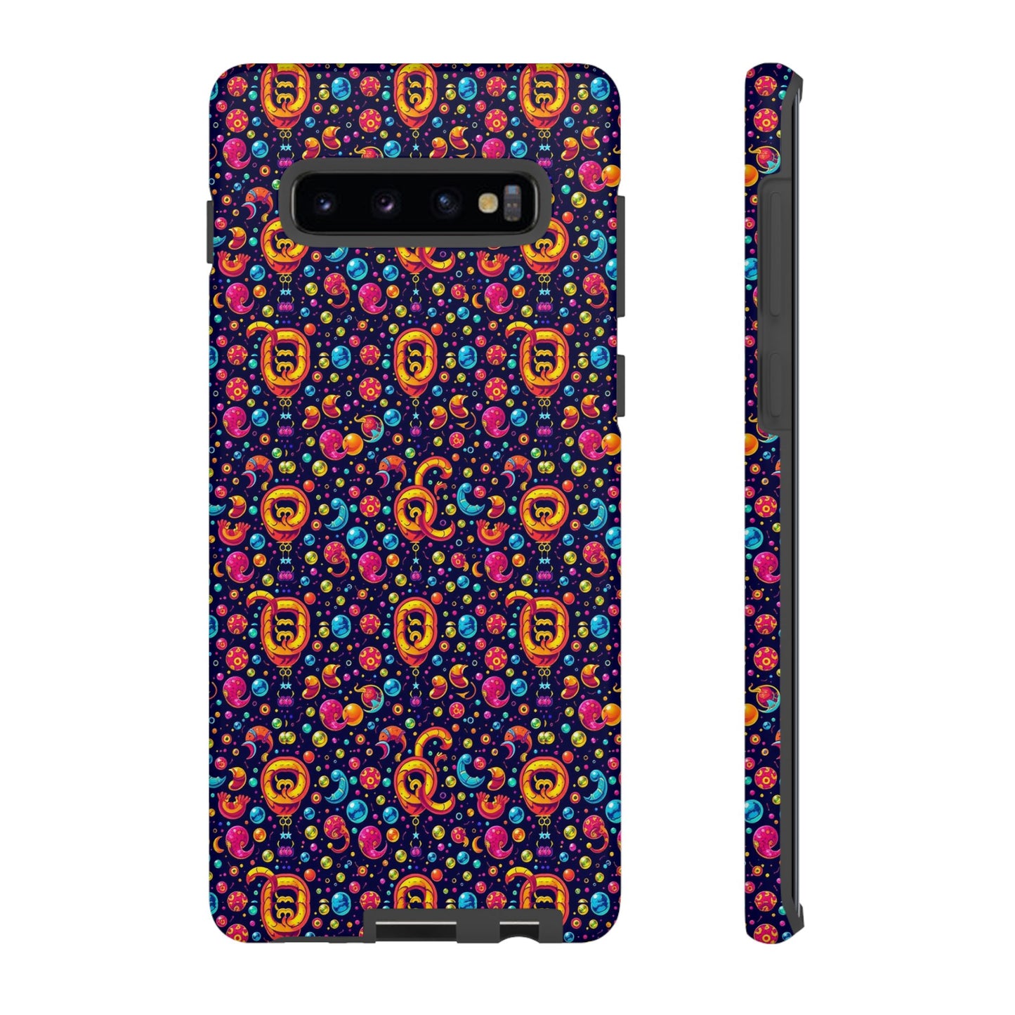 Tough Cases, Aquarius, Zodiac v1, Bubble Pattern