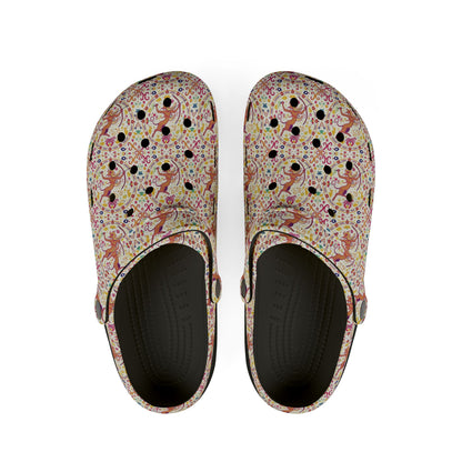 EVA Foam Rubber Shoes, (AOP), Sagittarius, Zodiac v4, Pattern