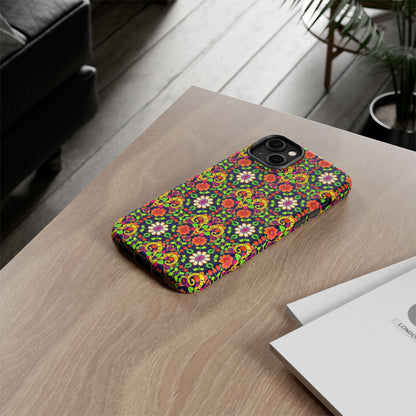 Tough Cases, Aries, Zodiac v4, Flower Pattern