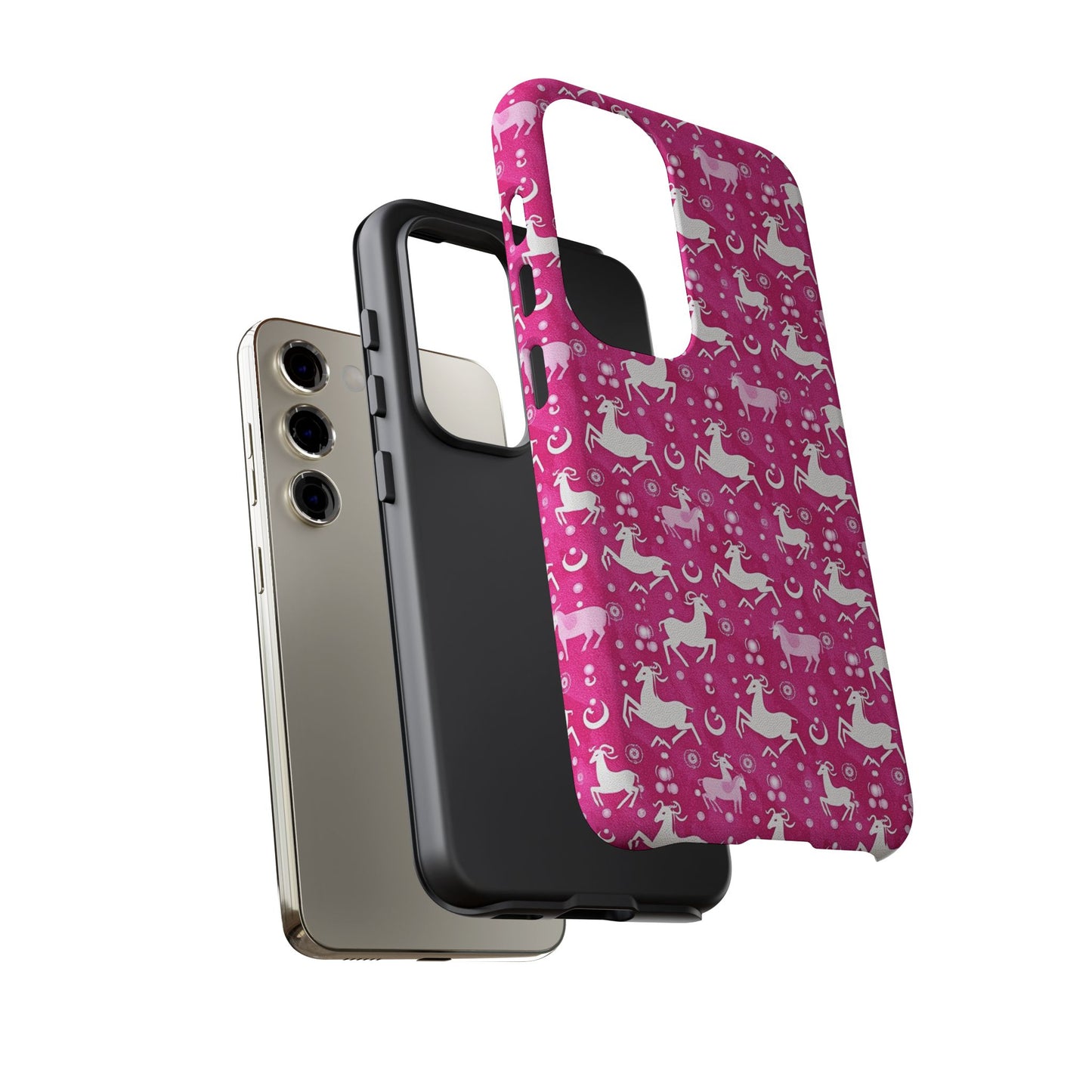 Tough Cases, Capricorn, Zodiac v1, Bubble Pattern