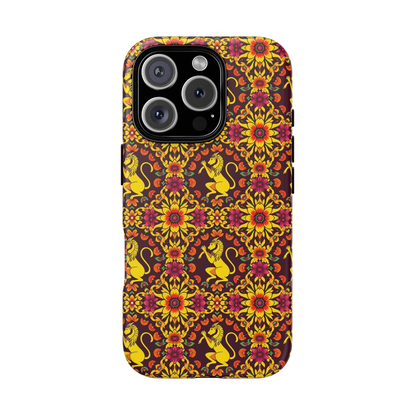 Tough Cases, Virgo, Zodiac v1, Flower Pattern