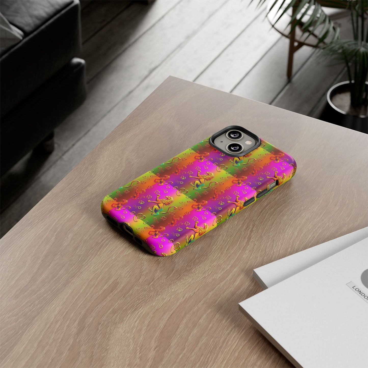 Tough Cases, Leo, Zodiac v1, Metal Pattern