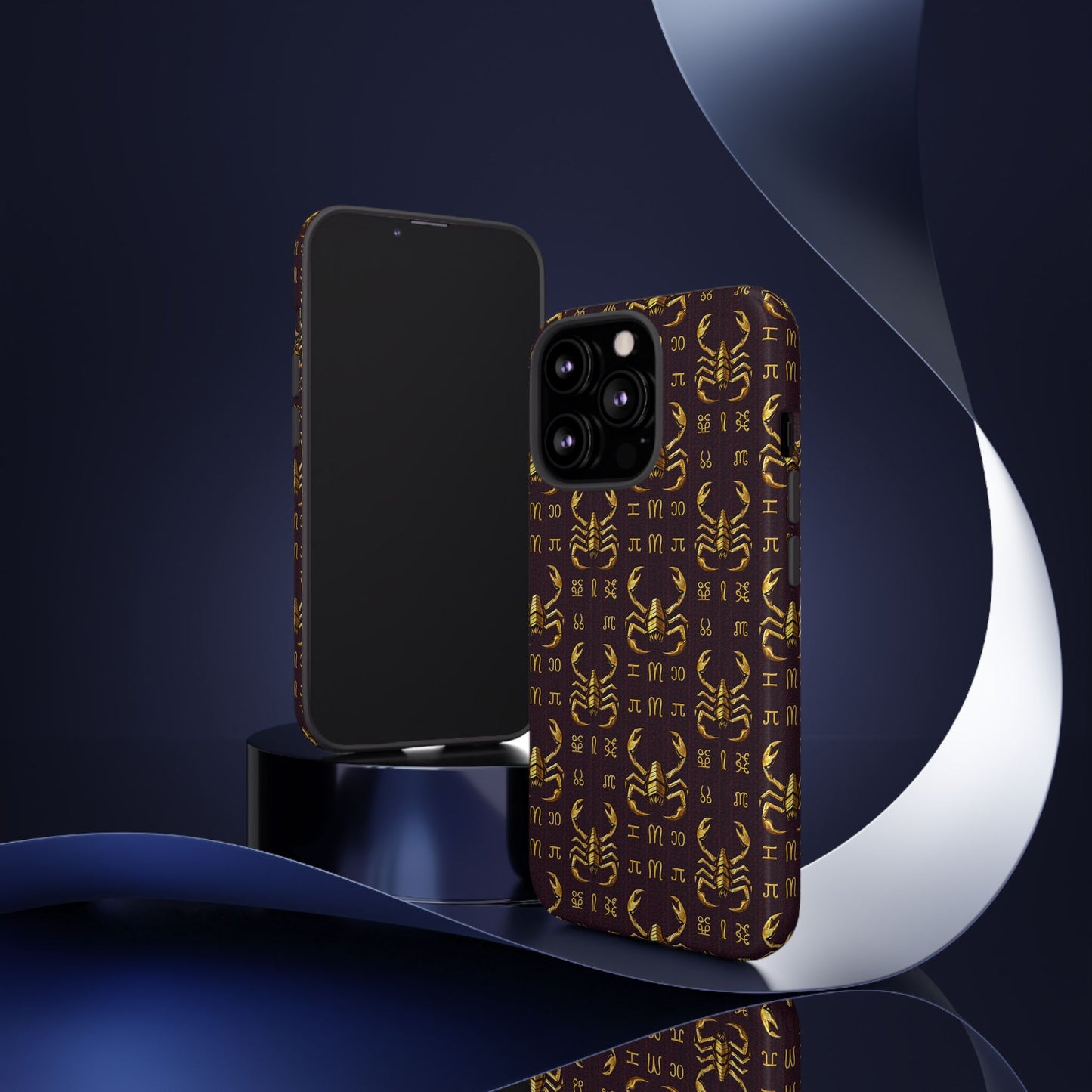 Tough Cases, Scorpio, Zodiac v2, Metal Pattern