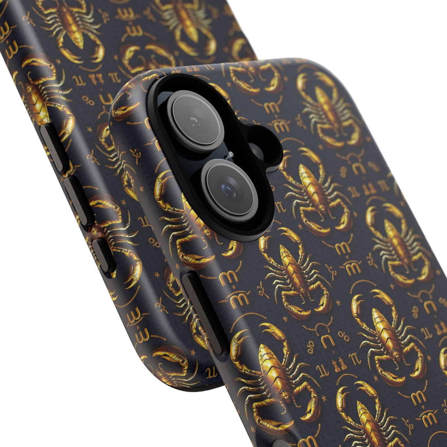 Tough Cases, Scorpio, Zodiac, Metal Pattern