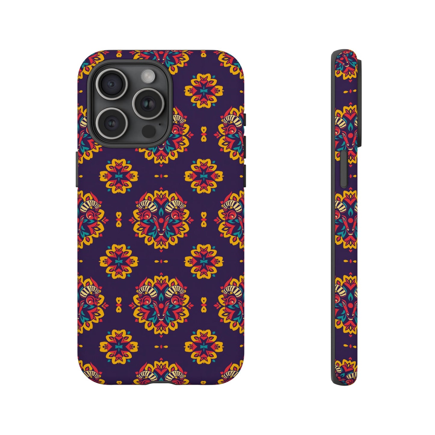 Tough Cases, Taurus, Zodiac, Flower Pattern