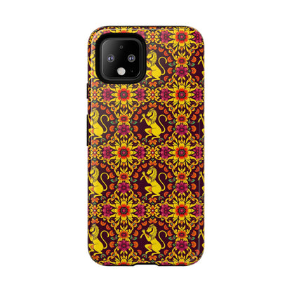Tough Cases, Virgo, Zodiac v1, Flower Pattern