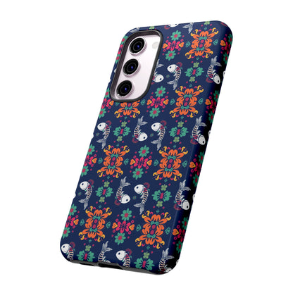 Tough Cases, Pisces, Zodiac, Flower Pattern