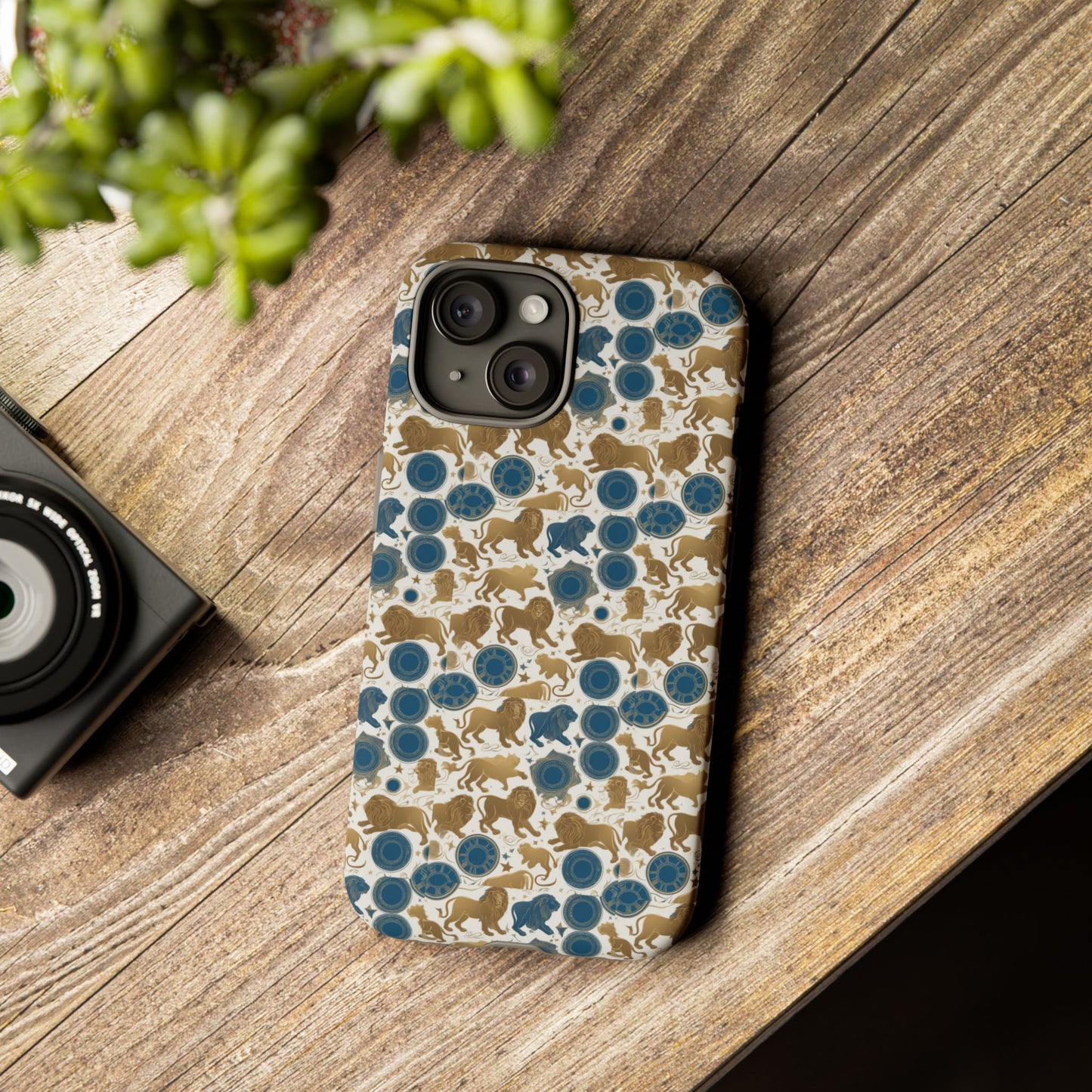 Tough Cases, Leo, Zodiac v2, Metal Pattern