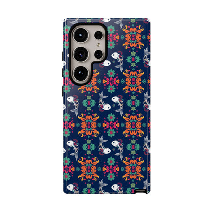 Tough Cases, Pisces, Zodiac, Flower Pattern