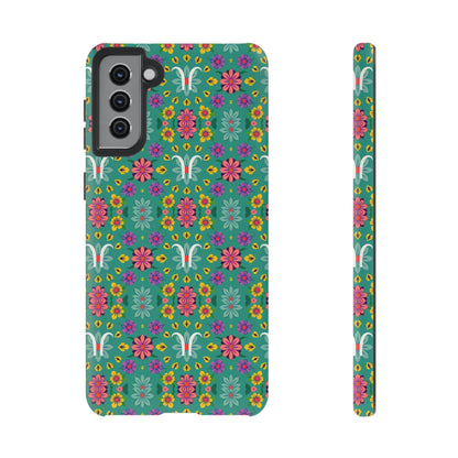 Tough Cases, Aquarius, Zodiac v4, Flower Pattern