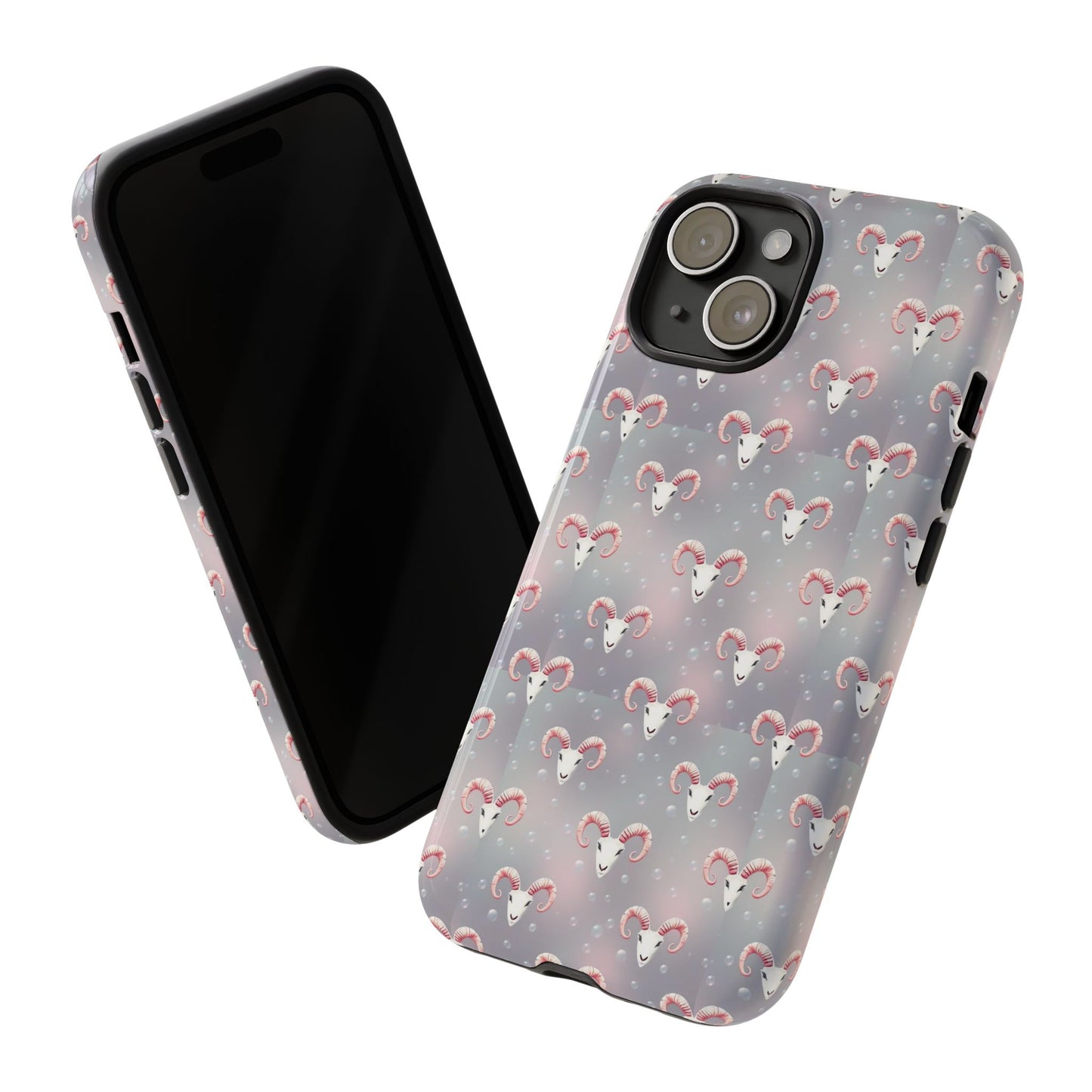 Tough Cases, Aries, Zodiac v2, Bubble Pattern