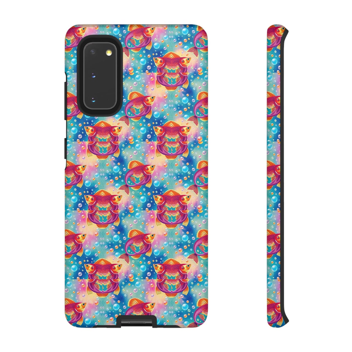 Tough Cases, Pisces, Zodiac v1, Bubble Pattern