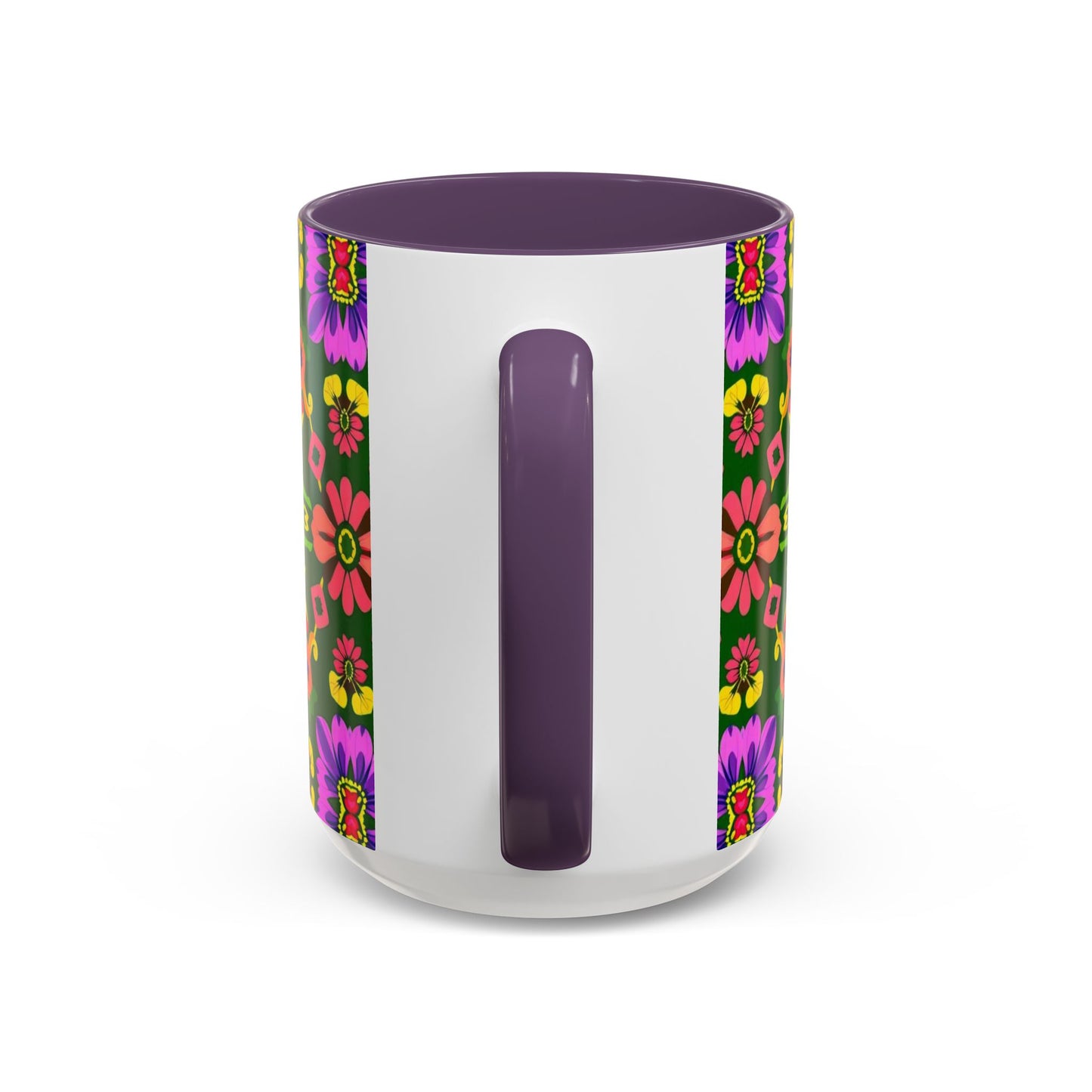 Accent Coffee Mug, Libra, Zodiac, Flower Pattern, (11, 15oz)