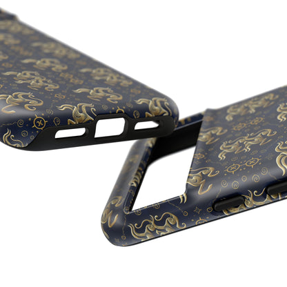 Tough Cases, Aquarius, Zodiac v2, Metal Pattern