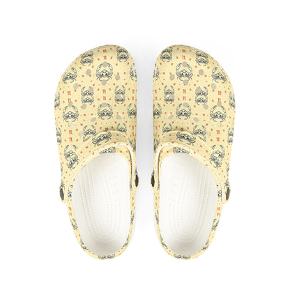 EVA Foam Rubber Shoes, (AOP), Cancer, Zodiac, Pattern