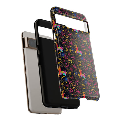 Tough Cases, Capricorn, Zodiac v2, Metal Pattern