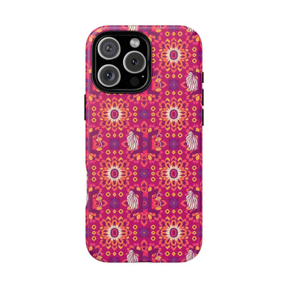 Tough Cases, Gemini, Zodiac v1, Flower Pattern