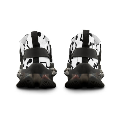Men's Mesh Sneakers, Aquarius Zodiac Sign, all over print