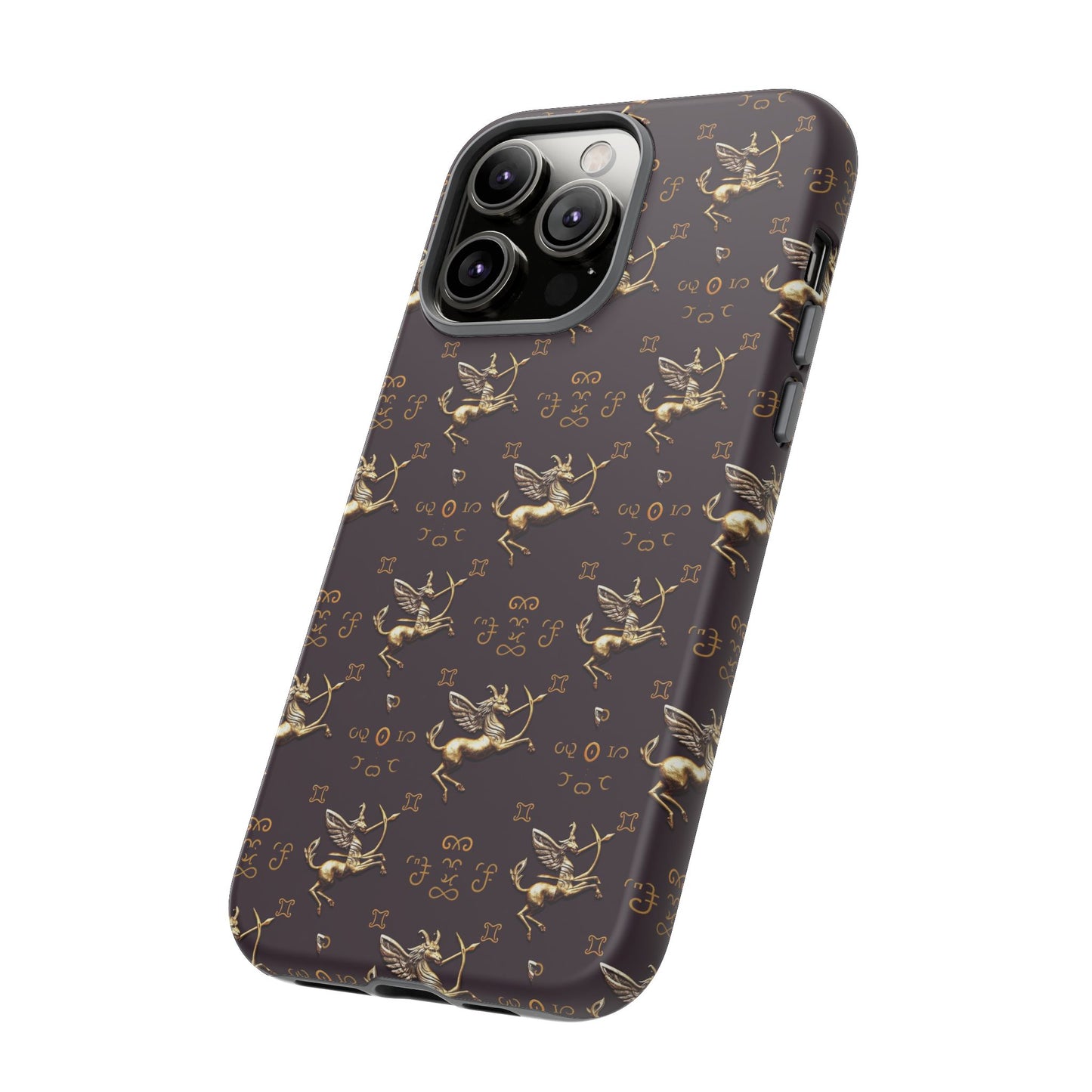 Tough Cases, Sagittarius, Zodiac v3, Metal Pattern