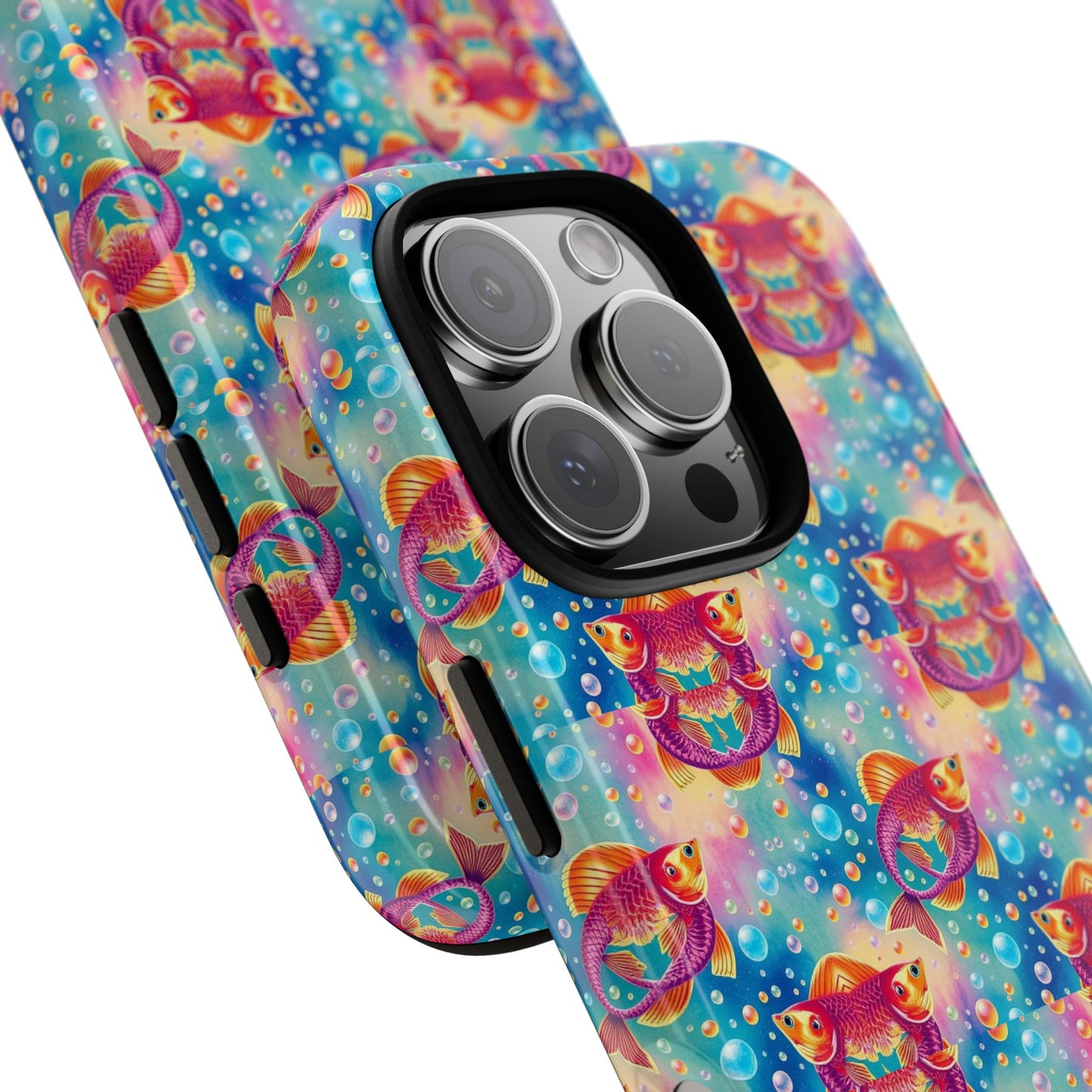 Tough Cases, Pisces, Zodiac v1, Bubble Pattern