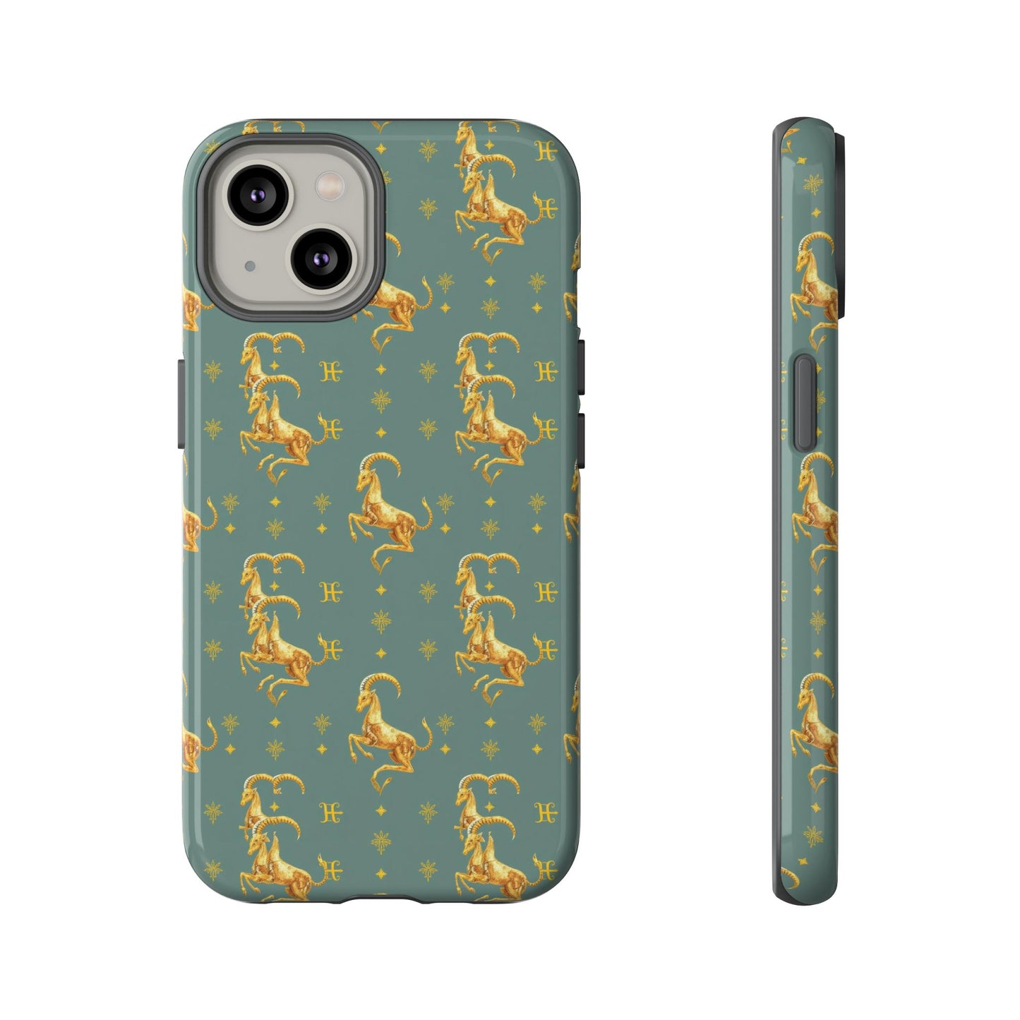 Tough Cases, Capricorn, Zodiac v1, Metal Pattern