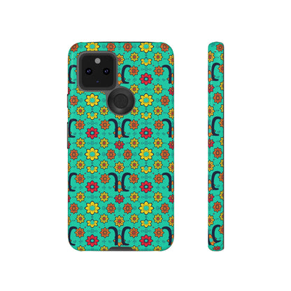 Tough Cases, Aquarius, Zodiac v2, Flower Pattern