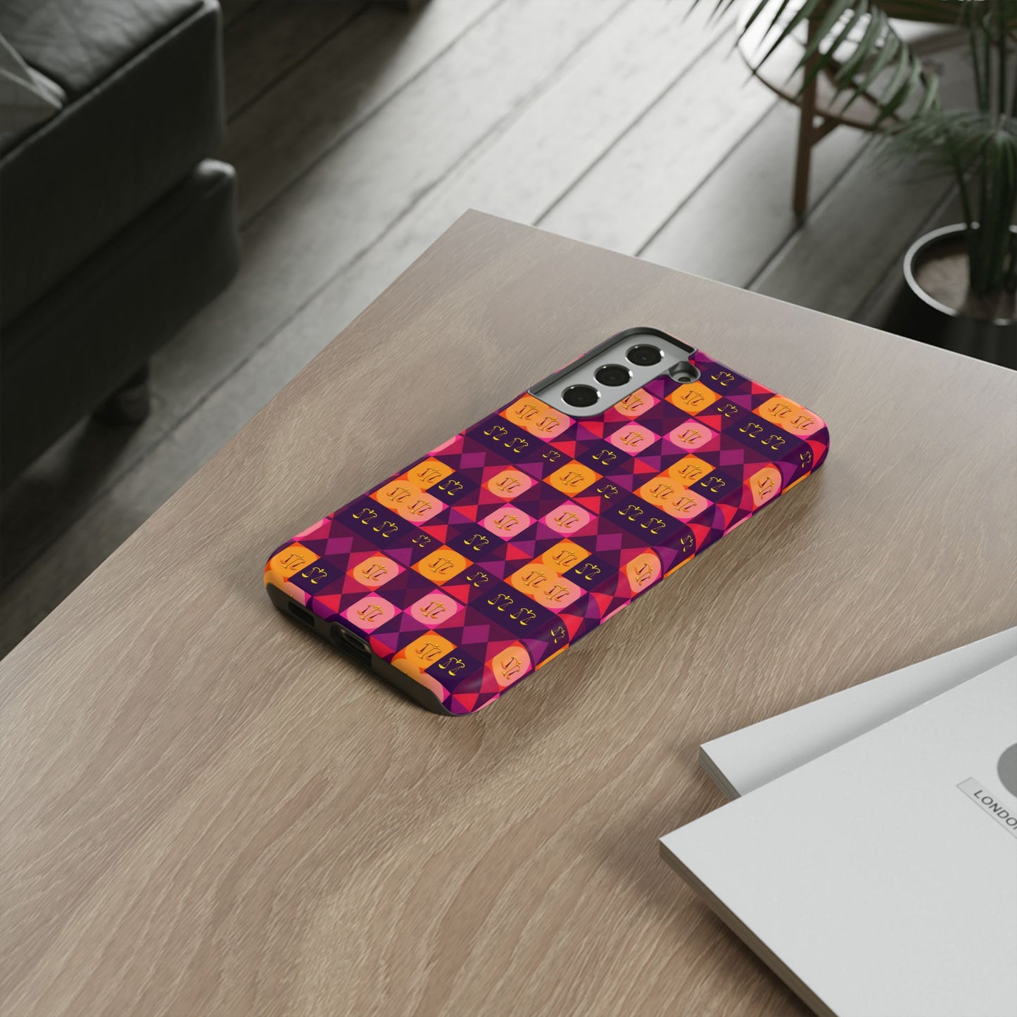 Tough Cases, Libra, Zodiac v1, Shape Pattern
