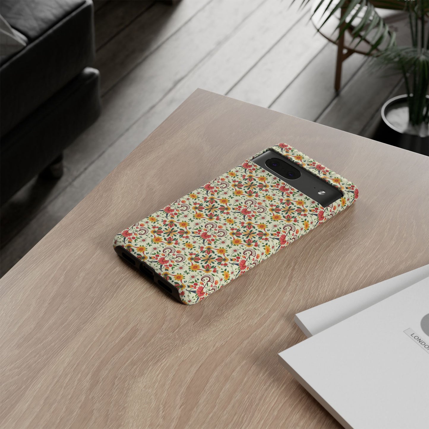 Tough Cases, Aries, Zodiac, Flower Pattern