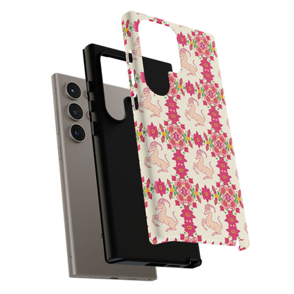 Tough Cases, Capricorn, Zodiac v3, Flower Pattern