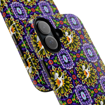 Tough Cases, Sagittarius, Zodiac v1, Flower Pattern
