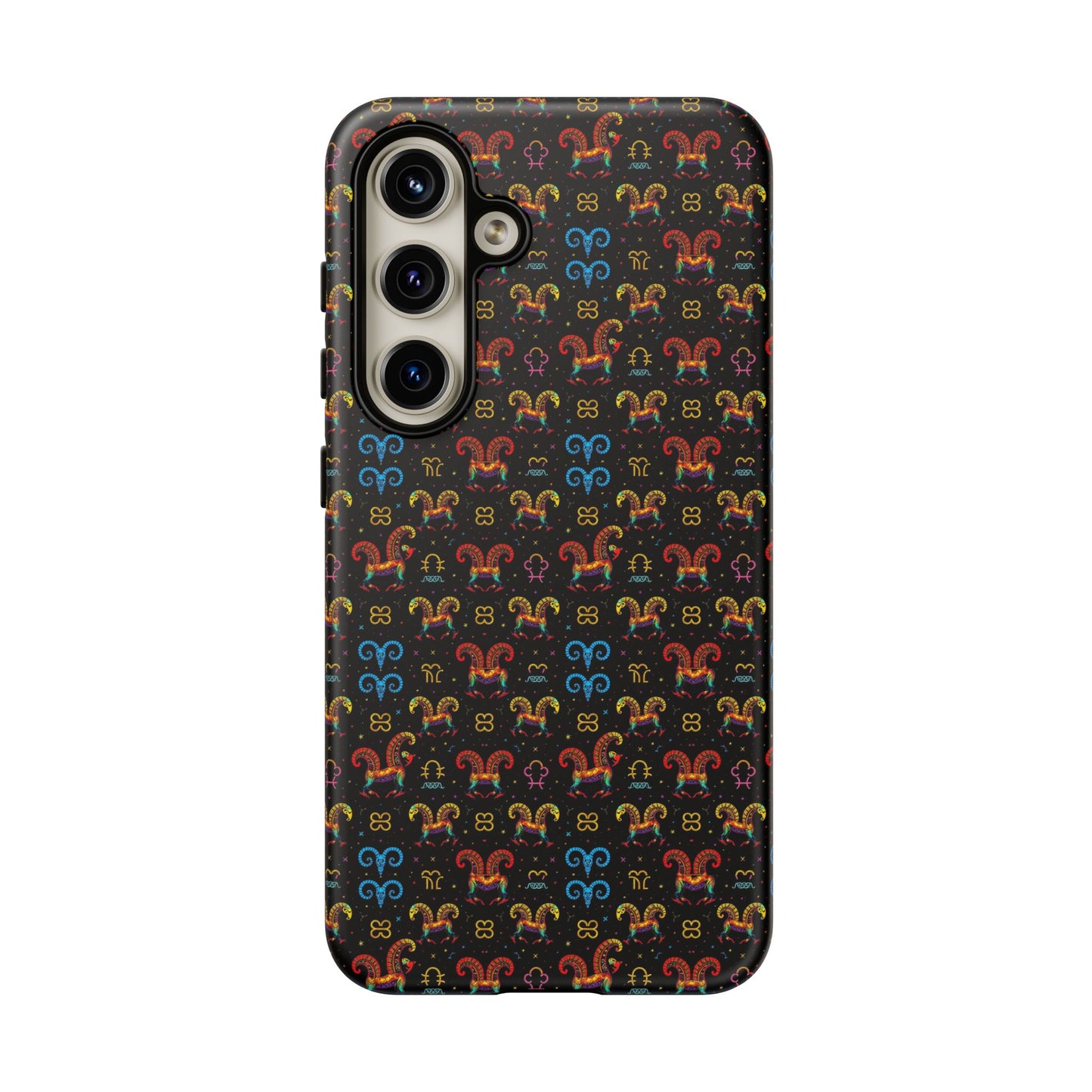 Tough Cases, Aries, Zodiac v1, Metal Pattern