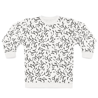 Zodiac AOP Unisex Sweatshirt Capricorn Zodiac Sign