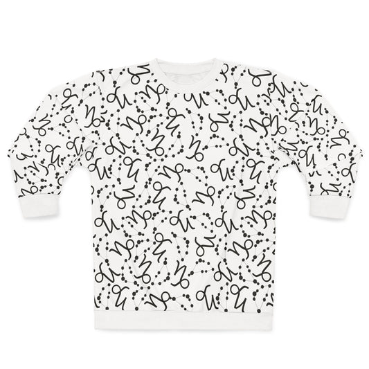 Zodiac AOP Unisex Sweatshirt Capricorn Zodiac Sign