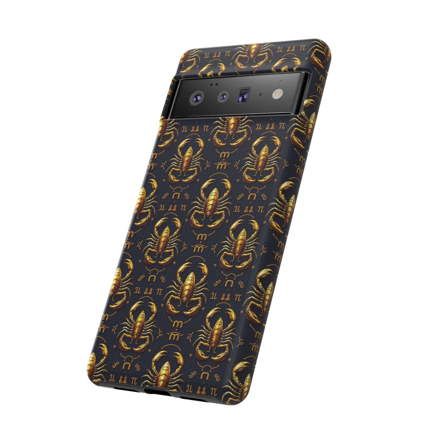 Tough Cases, Scorpio, Zodiac, Metal Pattern