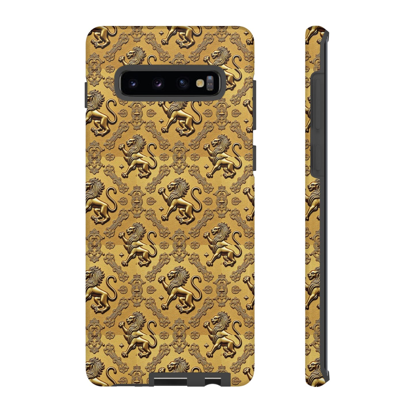 Tough Cases, Leo, Zodiac, Metal Pattern
