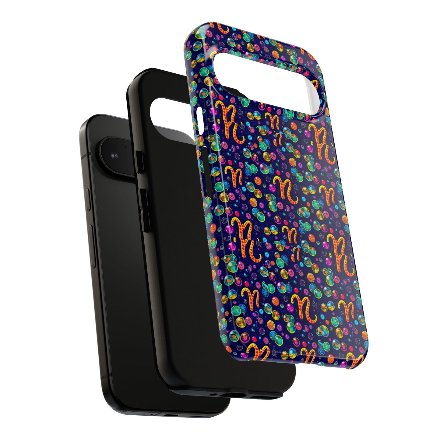 Tough Cases, Aquarius, Zodiac, Bubble Pattern