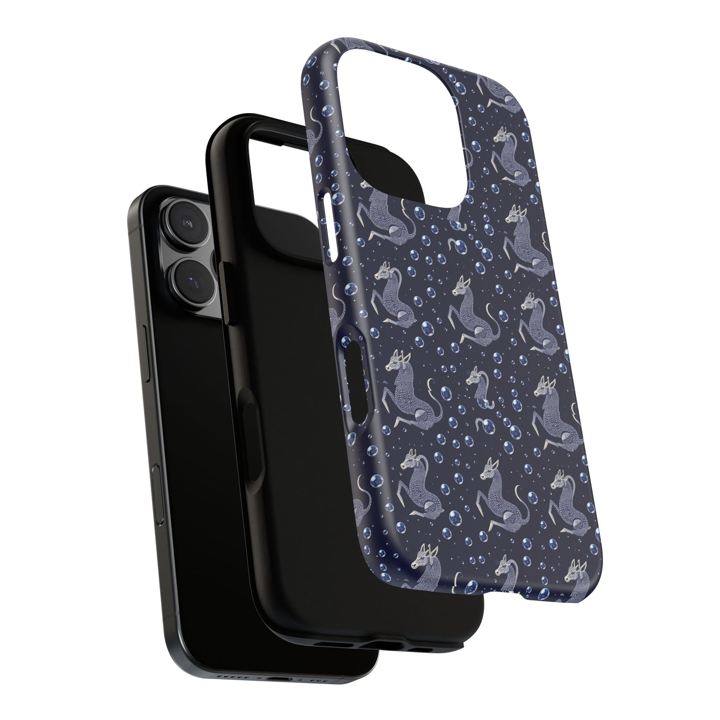 Tough Cases, Capricorn, Zodiac v2, Bubble Pattern