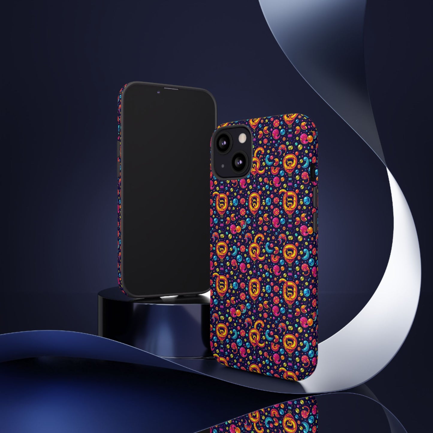 Tough Cases, Aquarius, Zodiac v1, Bubble Pattern