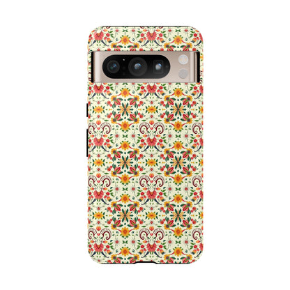 Tough Cases, Aries, Zodiac, Flower Pattern