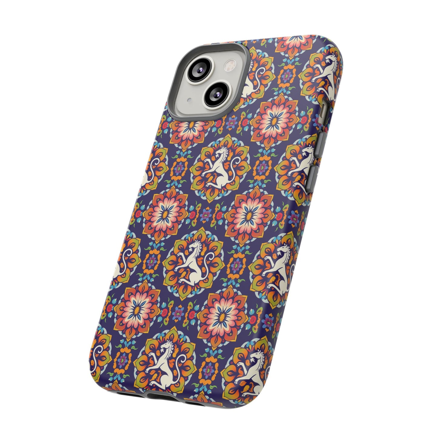 Tough Cases, Virgo, Zodiac v3, Flower Pattern