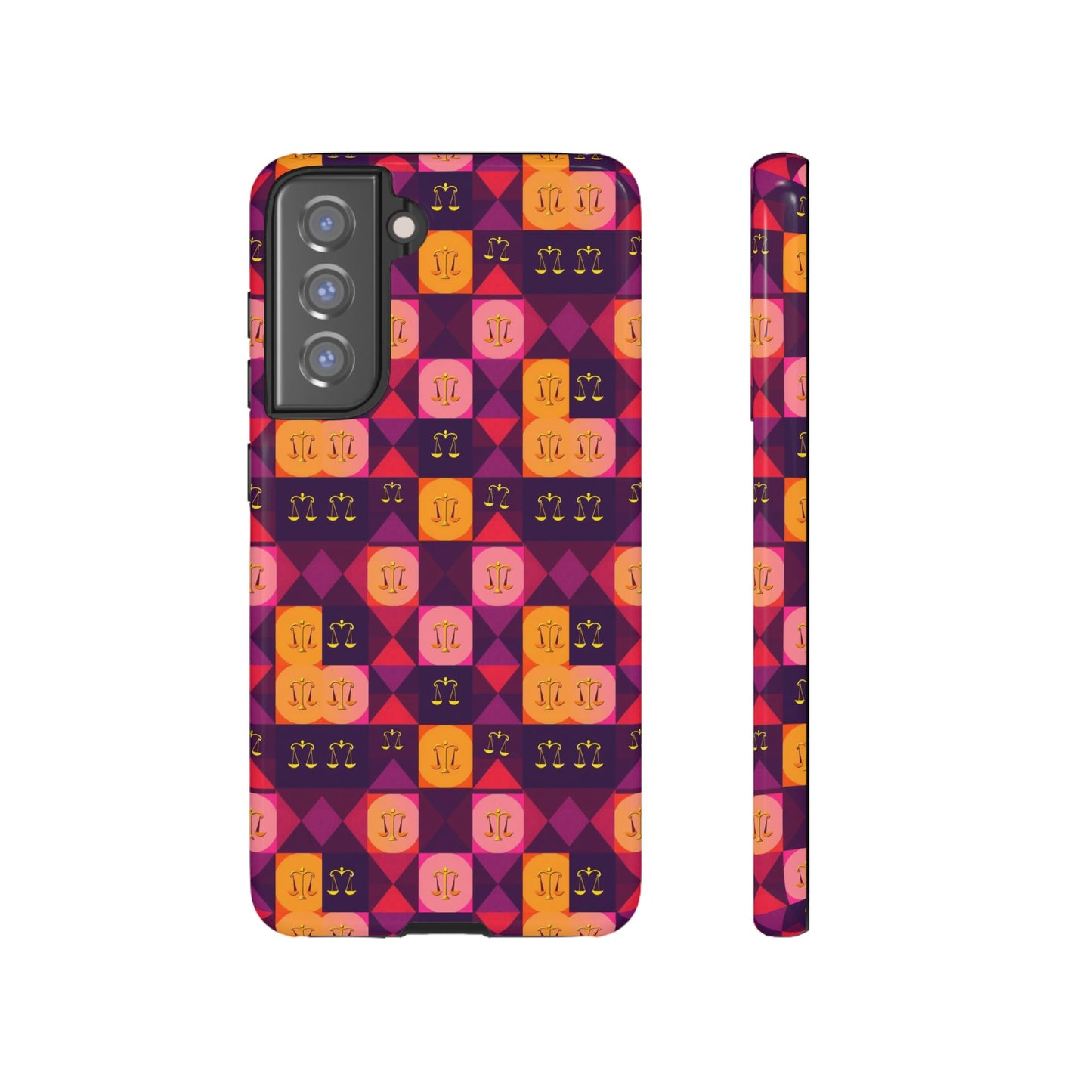 Tough Cases, Libra, Zodiac v1, Shape Pattern
