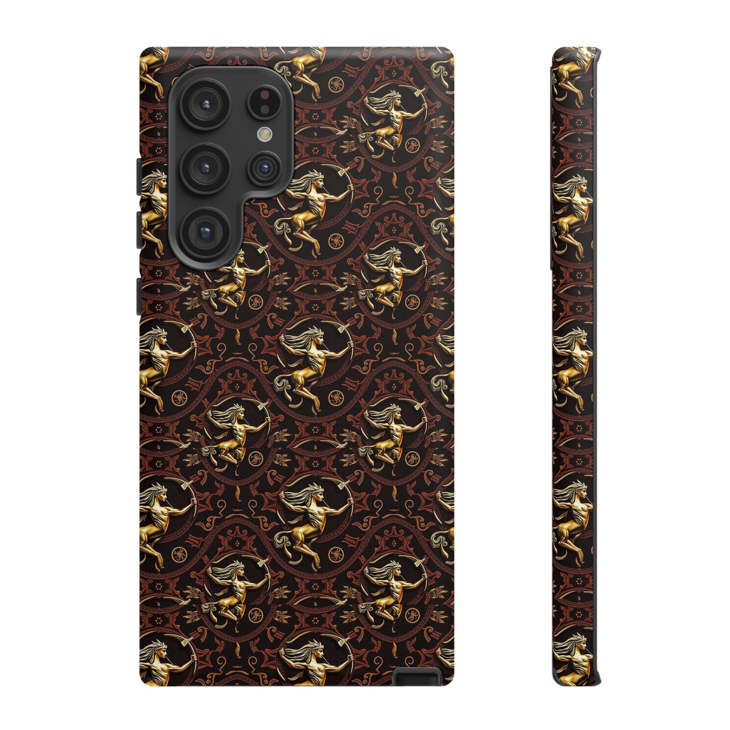 Tough Cases, Sagittarius, Zodiac, Metal Pattern