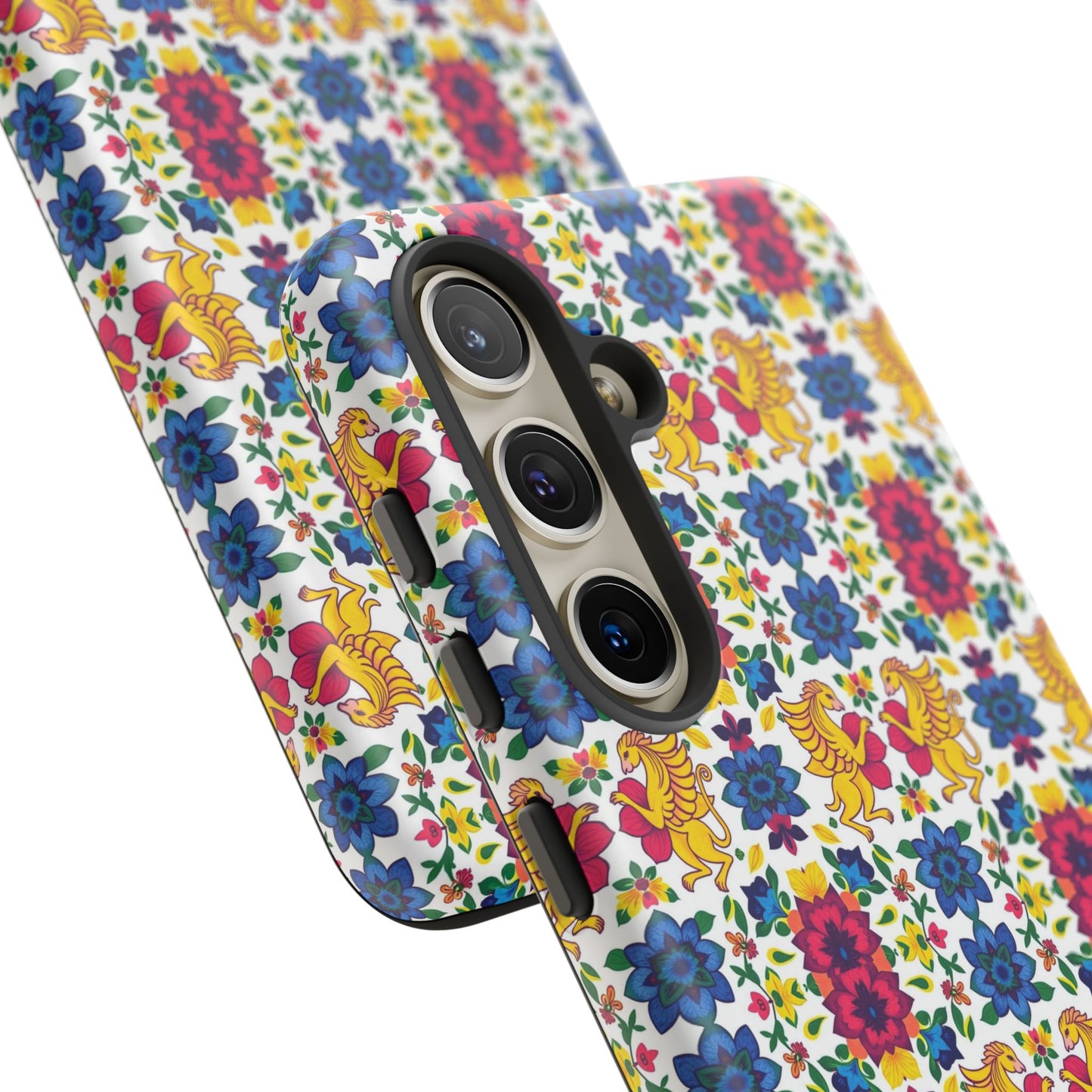 Tough Cases, Gemini, Zodiac, Flower Pattern