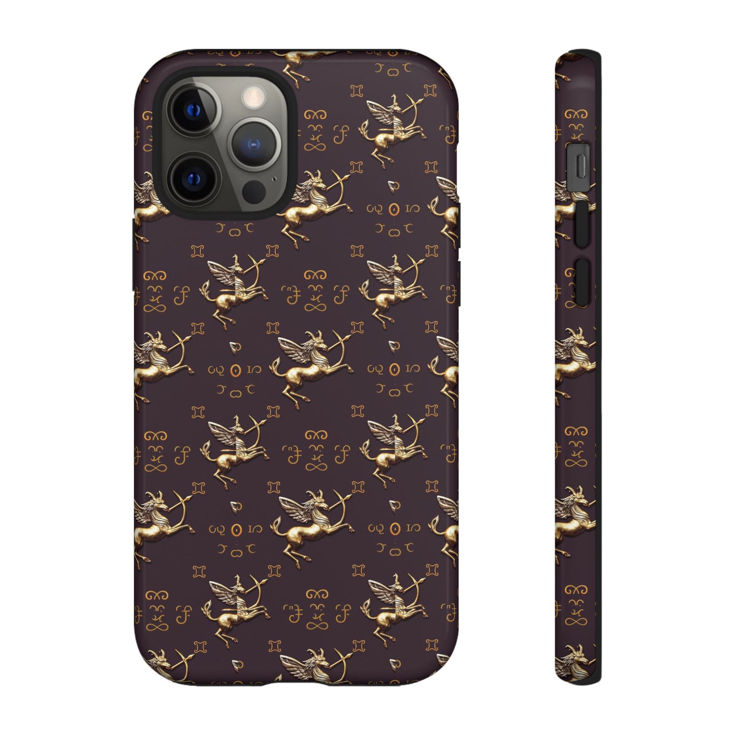 Tough Cases, Sagittarius, Zodiac v3, Metal Pattern