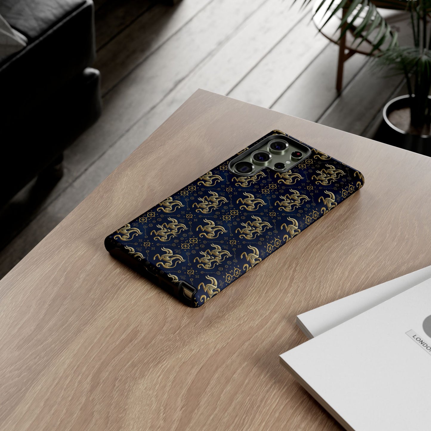 Tough Cases, Aquarius, Zodiac v2, Metal Pattern