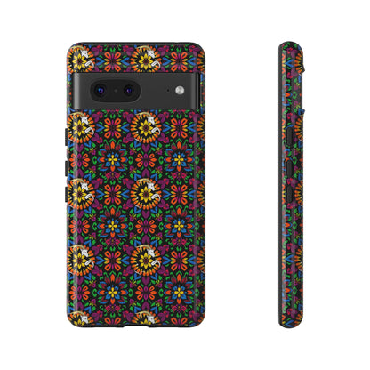 Tough Cases, Capricorn, Zodiac v2, Flower Pattern