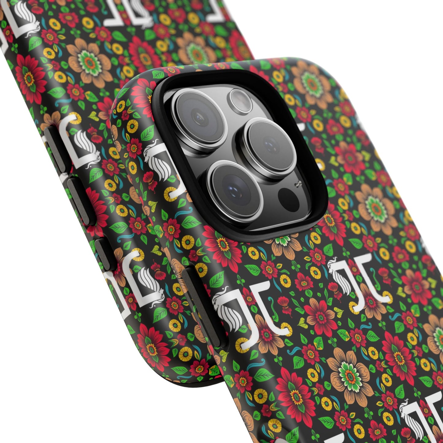 Tough Cases, Gemini, Zodiac v4, Flower Pattern