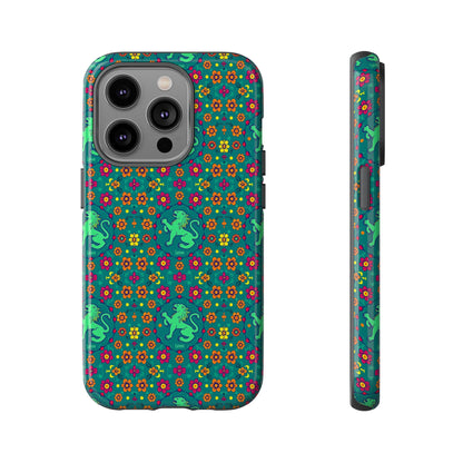 Tough Cases, Leo, Zodiac v3, Flower Pattern